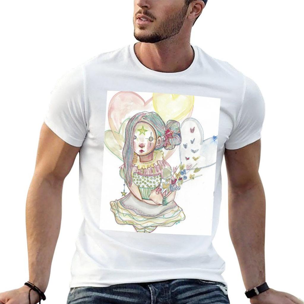 balloons T-Shirt Big and Tall Loose Fit T-Shirt