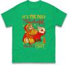 Its The Most Wonderful Time For A Beer Santa Christmas Tshirt Drinking Top