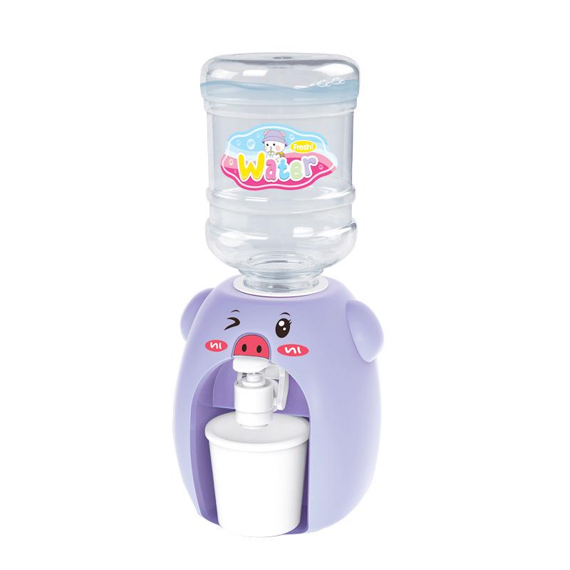 Yellow Duck Children's Mini Water Dispenser Toy - Educational Kitchen Playhouse Drink Machine