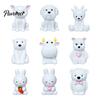 Cute Animal Night Light for Kids, Rabbit Bear Deer Cat Dog Warm Nighttime Feeding Shape LED Bedside Lamp, Soft Glow Nursery Lamp Baby Sleep Comforting