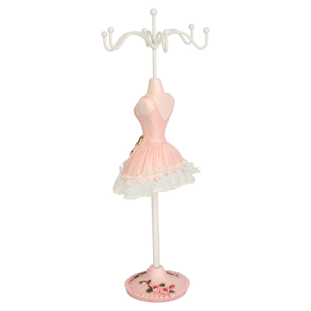 Modell Kleid Schmuck Aufsteller Harz Eisen Platzsparend Ohrring Halskette Hängende Mannequin