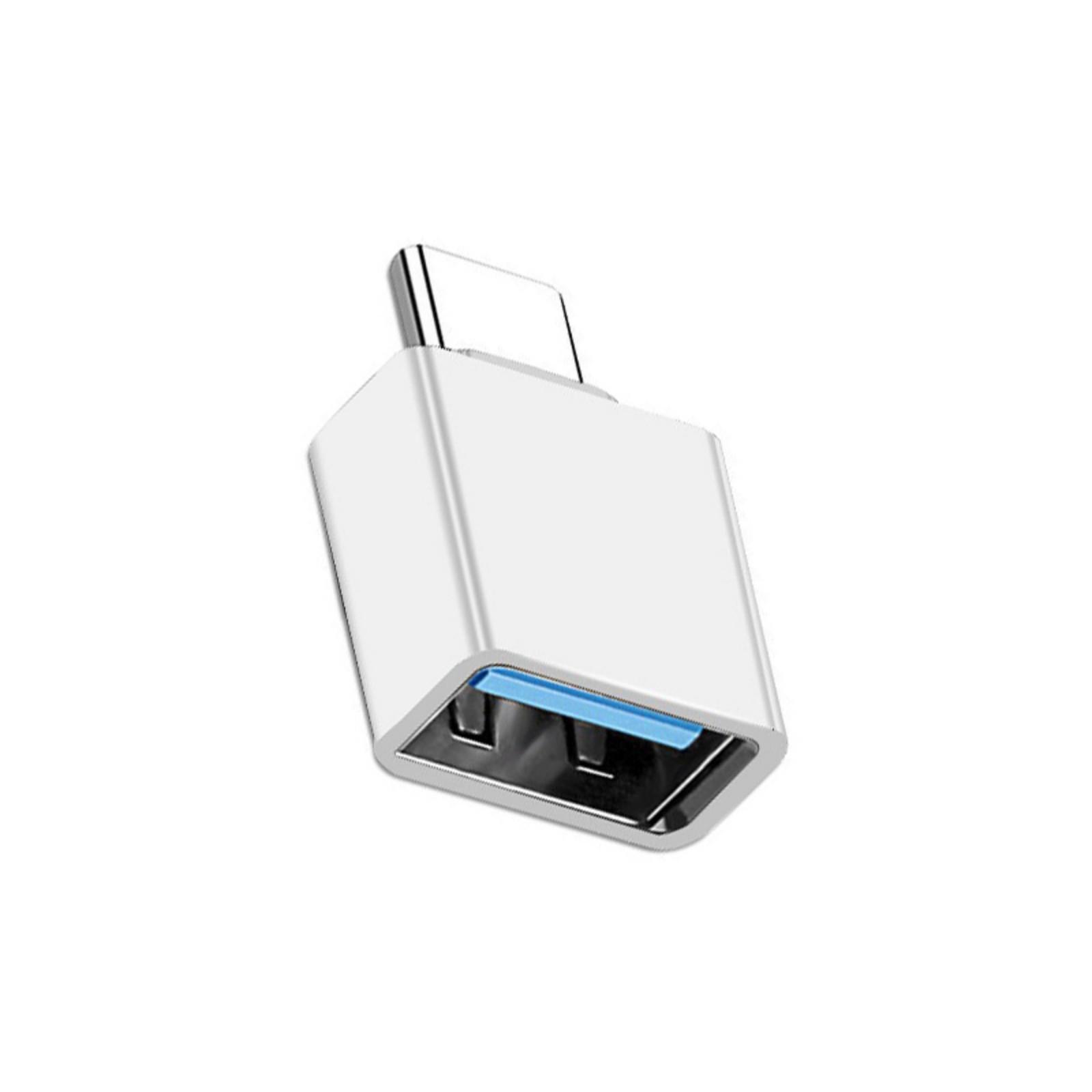 

USB 2.0 A на MicroUSB Type C OTG Конвертеры 480 Мбит/с Передача Данных для Подключения USB-Периферии к Мобильным Устройствам белый