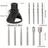 11Pcs/set Electric Drill Engraver Grinder Mini Rotary Power Accessories with Drill Bits for Dremel Sanding Polishing Rotary Tools