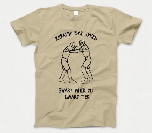 Cornish Wrestling T Shirt 625 Cornwall Gouren Folk Grappling Judo Newquay Bodmin