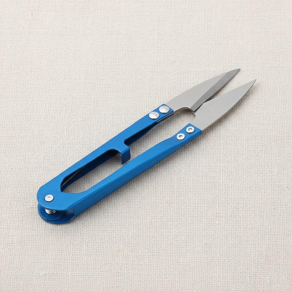 Multifunctional Sewing Snip Scissors with Plastic Handle Tailors Cutter Tool for DIY Craft Projects