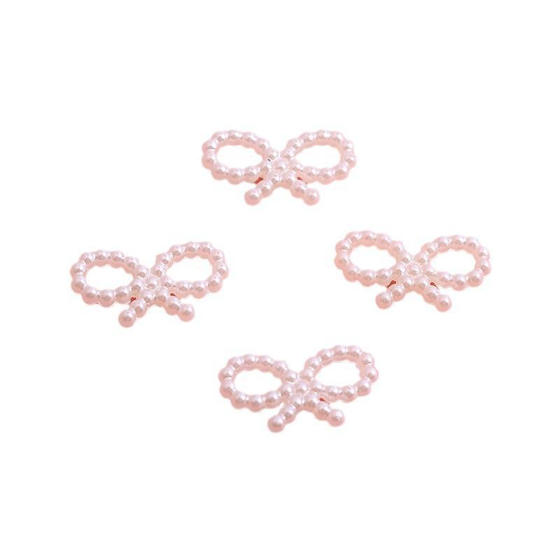 "Handmade Pearl & Bow Snowflake and Star Ornaments - DIY Christmas Decorations"