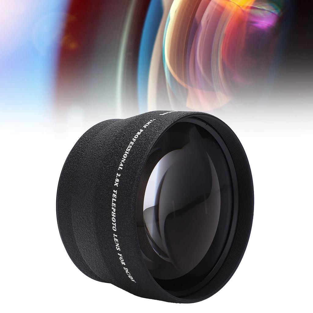 Vbestlife Telephoto 72mm 2x Magnification Camera Super Telephoto Suitable for All 72mm Aperture Camera Lenses Lens, High-Definition Lens,
