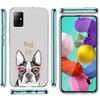 Love Pugs Cute Dog Cover Phone Case For Samsung Galaxy A12 A22 A32 A52 A72 A02S Phone Case Note 20 Ultra 10 S10 Plus A51 A71 A50