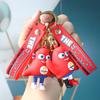 Adorable 2024 Paris Mascot Frigee Keychain Silicone Souvenir Perfect For Gifts