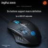 Inphic PW1 Silent Wired Gaming Mouse with Macro Functions for Desktop and Laptop