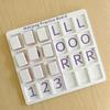 Bærbar Mahjong Øvelsesbræt 3D-printet Mahjong Solo Træningsværktøj Amerikansk Mahjong Strategihjælp Letvægts Mahjong Spillere Øvelsesværktøjer