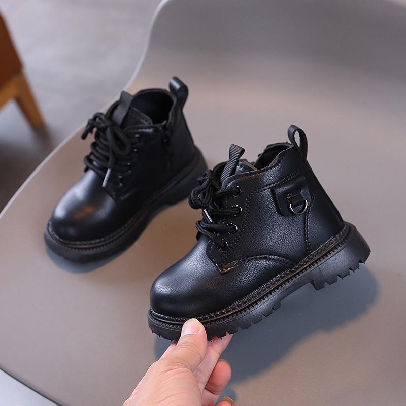 Children's Martin Boots, New Autumn and Winter Children's Shoes, Girls' Baby Boots, Little Yellow Boots, Boys' Casual Ankle Boots