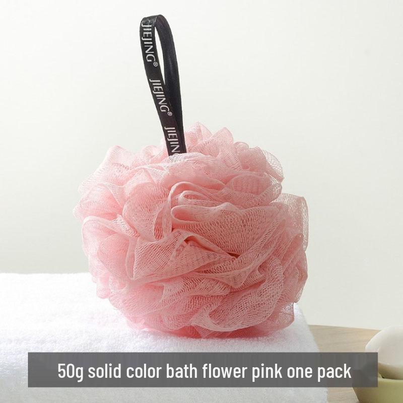 Premium Large Shower Loofah Bath Scrubber - Charming, Non-Scattering Bubble Bath Flower for Women