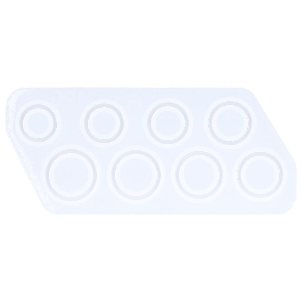 Silicone Mold DIY Unique Crystal Epoxy Ring Transparent Silicone Mold Decoration