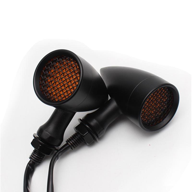 Mini Motorcycle Turn Signal Bullet Flashing Light 12v For Harley Honda Yamaha BMW Kawasaki Universal 10mm Moto Turn Signal