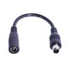 Universal 5.5x2.1mm Female Adapter Cable 22AWG DC5521 Convert To Multiple Plugs Including C13 M16/12 for Electronics