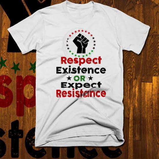 

Black History Month T-Shirt African Civil Rights Activist stand with Kaep Kneel XL