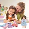 Girl Doll Clothes,12 Sets Doll Clothes Dress for 12 13 14 Inch Dolls, Lovely Baby Doll Outfits Accessories for Christmas Birthday for Little Girl