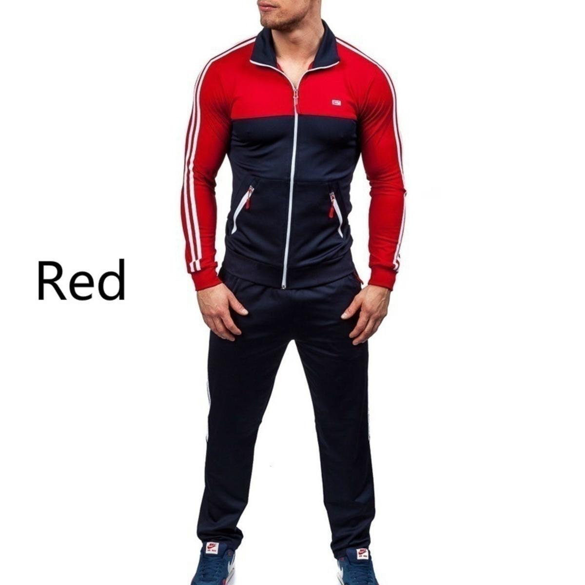 OneRedox Herren Trainingsanzug Unisex Jogger Jumpsuit Jogging Anzug Overall Einteiler Modell 1257