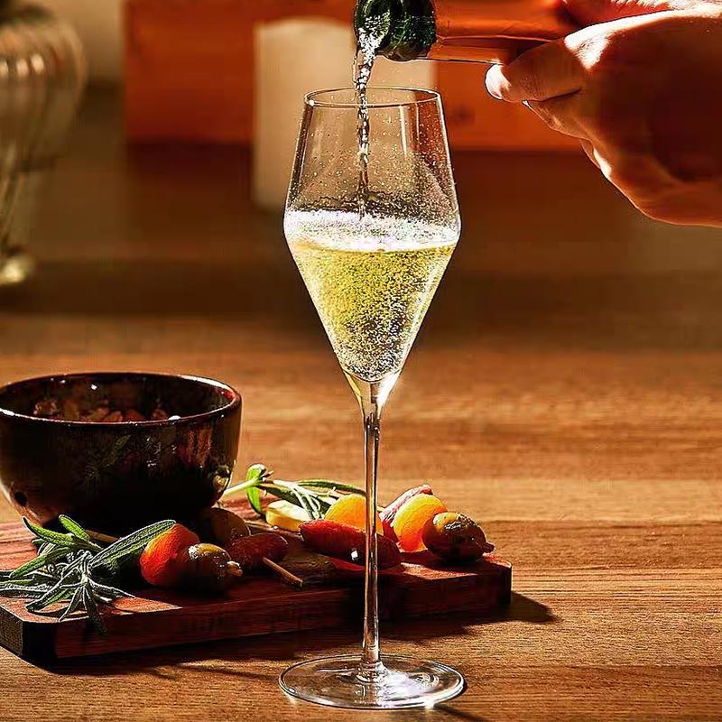 Ultra-thin Handmade Luxury Champagne Glass Sparkling Wine Glass Red Dessert Wine Glass