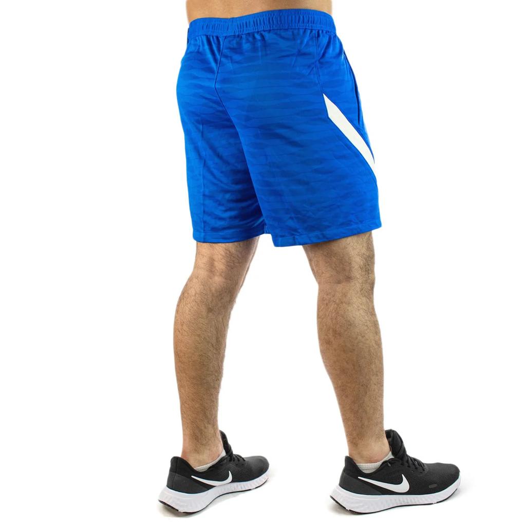 Nike Barcelona Club Training Series Printed Logo Elastic Straight Football Shorts Men Shorts Blue CW1849-427