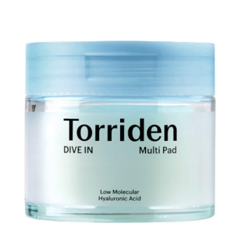 Torriden DIVE IN Low Molecular Hyaluronic Acid Multi Pad 160ml (80 Pads) 1ea