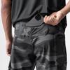 Men Pants Thin Side Zippered Pockets Drawstring Elastic Waist Slim Fit Camouflage Print Ankle-banded Quick Dry Gym Traning Jogging Sweatpants