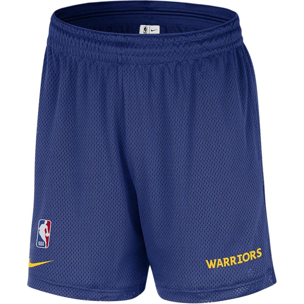 Nike Pantaloncini da Basket Golden State Warriors Uomo Rush Blue FV1993-495