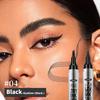 Double Head Four-Pronged Eyebrow Pencil + Eyeliner Quick-Drying Waterproof Eyebrow Pencil