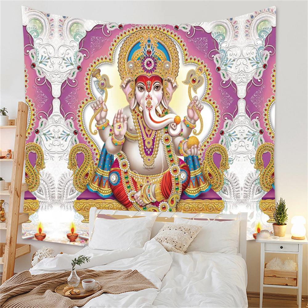 Family Shiva Buddhism Hinduism Hindu Tradition Wall Art Tapestry Room Decoration Items Home Decor Dorm Wall Hanging Backdrop