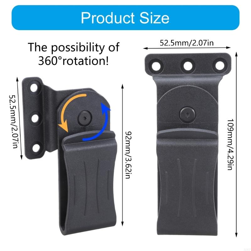 Universal Swords Sheath Belt Clip Swivels Holders Clamp For Outdoors Adventure A0KF