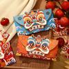Luck Money Bag Money Pocket Dragon Pattern Money Bags Chinese Red Pocket  Party Gifts