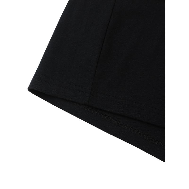 European Size Men'S All-Season Polyester Crew Neck T-Shirt with Stylish Cross Print - Casual Short Sleeve, Regular Fit, Soft& Breathable Fabric