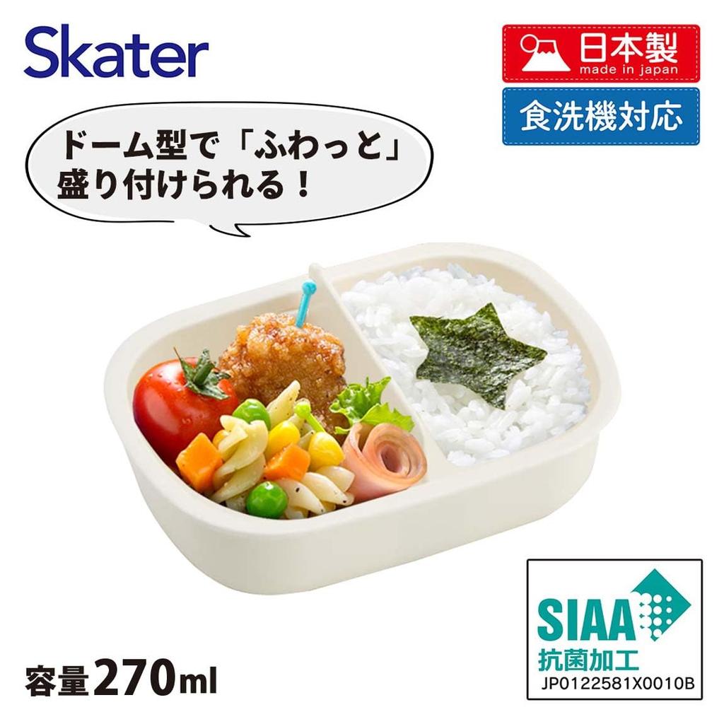 Skater Lunch Small Single Dome Softly Fills Antibacterial Made in Curious George 23 Kids' Box, Size, Tier, 270ml, Shape, Kids' Lunch, Treatment,