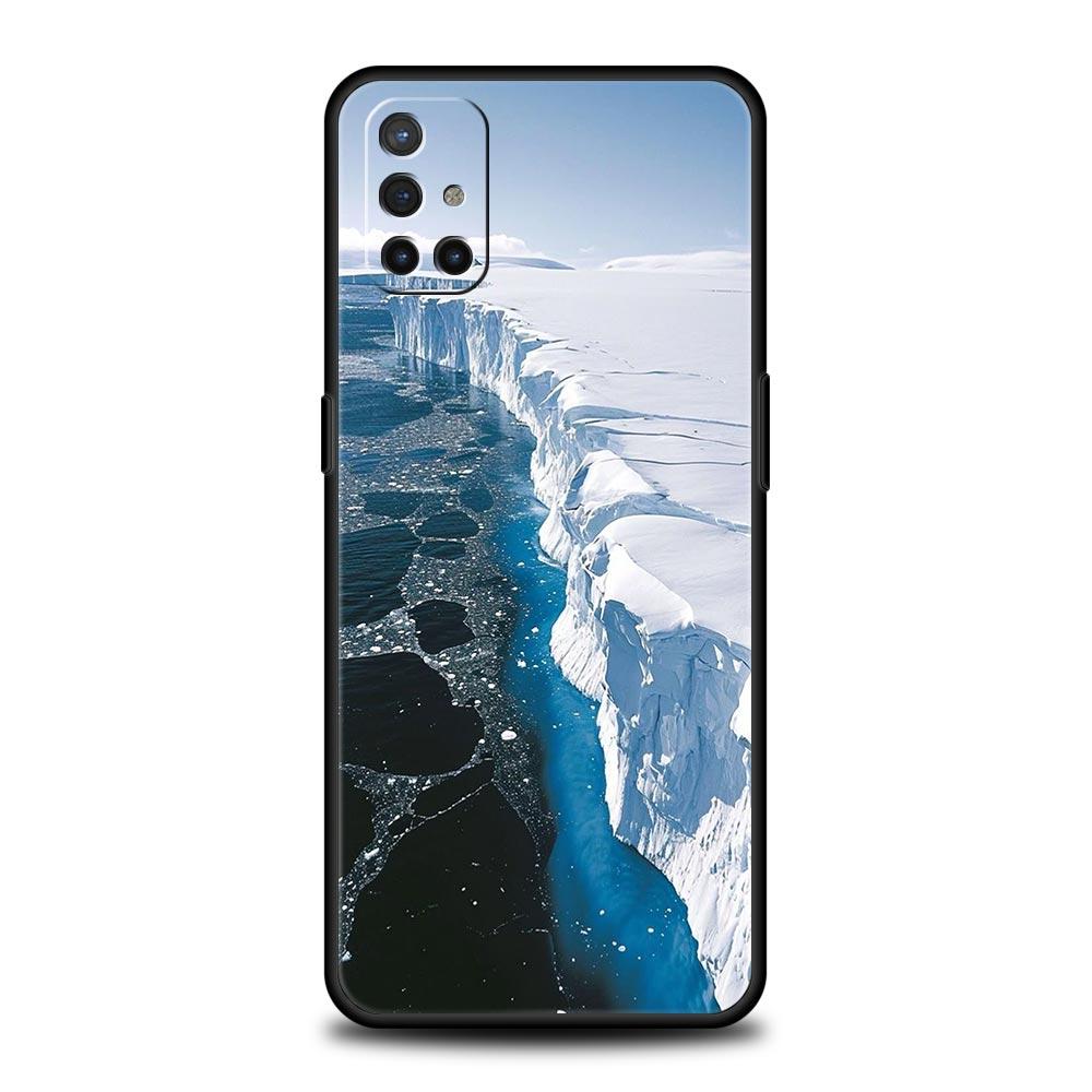 Antarctica Snow Scenery Phone Case For OnePlus 15 13 12 11 10 Pro 13T 13R 12R 9 8T 8 7 7T 9R Nord 2T CE 2 3 4 5G Soft Cover