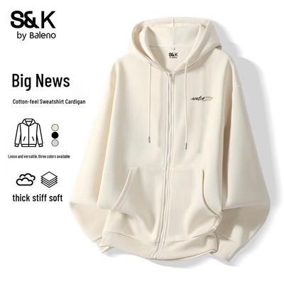 Baleno S&K Serie Herren Kapuzen-Sweatshirt mit Reißverschluss