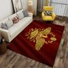 Roman SPQR Eagle Emblem Rug Non-slip Rug Suitable for Living Room and Bedroom Sofas.