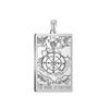 Dawapara The Major Arcana Tarot Cards Vintage Amulet Pendant for Necklaces Accessories Wholesale Stainless Steel