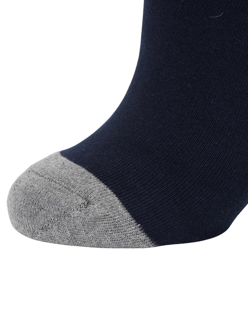 PEARLY GATES Men's High Socks (Ribbed Pattern) / Golf Socks / 053-5186307 120_Navy FR