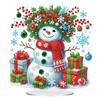 2D Flat Xmas DIY Special Shape 5D DIY Diamond Art Tabletop Decorations Diamond Painting Desktop Decorations for Adults Beginner