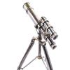Doppelrohr-Fernrohr aus Messing mit Stativ – Antikes nautisches Funktionsfernrohr, 35 cm Länge