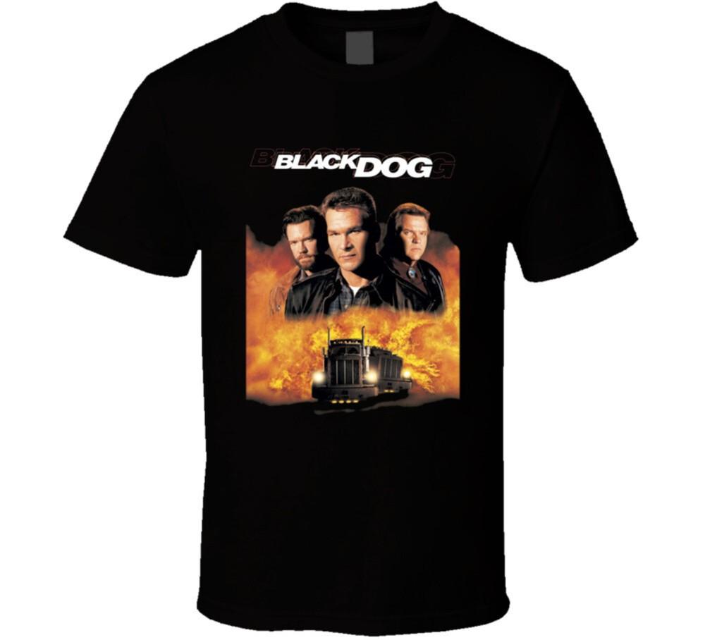 Black Dog 90s Drama Movie T Shirt Unisex T-Shirt S