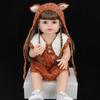 55CM Full Body Soft Silicone Reborn Toddler Doll Lifelike Soft Touch High Quality Doll Gifts for Children home Birthday Christmas gifts