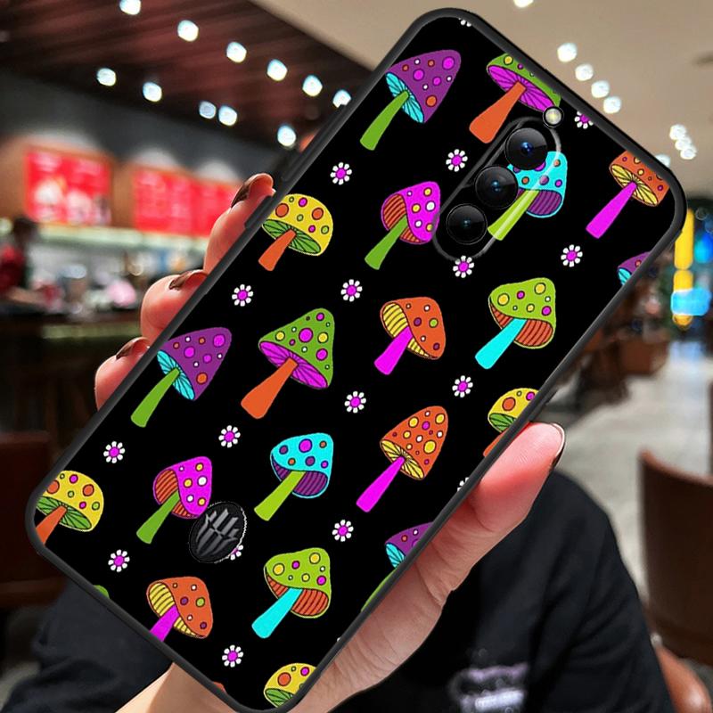 Trippy Mushroom Case For ZTE Nubia Red Magic 11 10 8 9 8S 9S 10S Pro Plus 10 Air 5G 6R 6 7 6S 7S Pro Cover