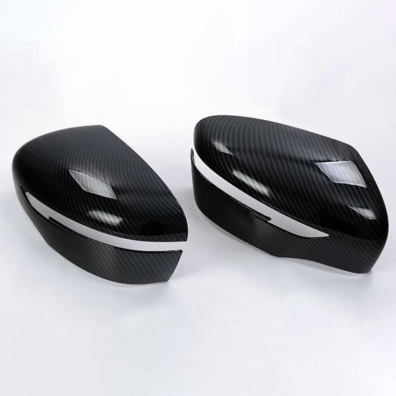 For Nissan X-Trail X Trail T32 Qashqai J11 2014 2015 2016 2017 2018 ABS Car Rearview Mirror Cap Trim Cover Accessories