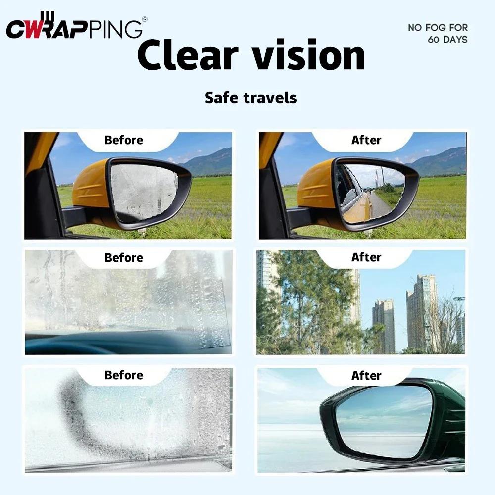 Car Accessories Windshield Anti Fog Spray Cleaner Membrane Mirror Anti Fog Glass Windshield Oil Coating for Car Accessories