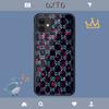 Custodia di lusso G-Guccis Fashion per iPhone Samsung Galaxy Redmi Note S 17 16 15 14 13 20 24 25 54 Pro Max Ultra Fe Cover in vetro temperato
