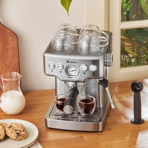 Buy Karaca Coffee Art 1353 20 Bar Pressure Espresso, Latte