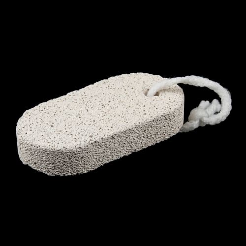 uxcell Natural Pumice Stone, Oval Foot Sanding File for Heels, Callus Remover, Professional Foot Pedicure Tool, Exfoliating Stone, Foot Scrubber for H