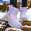 Girls' Cotton Shoes with Added Padding and Thick Insulation for Snowy Weather, Anti-slip Children's Shoes